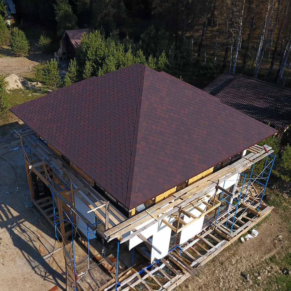 Шатровая крыша в Костомукше и Республике Карелии